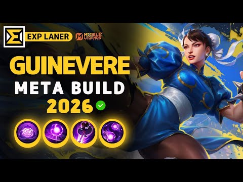 Guinevere NEW META Build 2026, Emblem, and Best Hero Counters | Mobile Legends