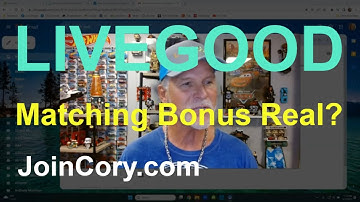LiveGood What? No Way Matching Bonus Can Pay This Much Moola!