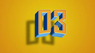 Youtube 3D Geri Sayım İntrosu