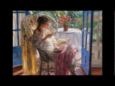Video: Composizione basata sul dipinto di Serov 