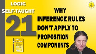 G.21. Why Inference Rules Don't Apply to Proposition Components (Natural Deduction)