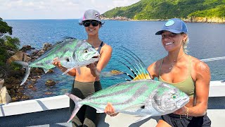 ROOSTERFISH on REMOTE ISLAND in MEXICO!!!