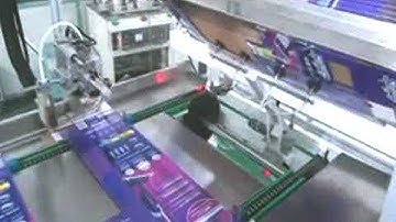 Shaped boxes forming folding hot melt glue sealing bottom equipment irregular cartons former line