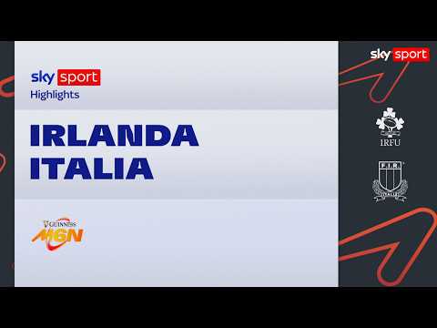 Video Irlanda-Italia 20-13: gli highlights | Sei Nazioni 2026