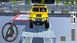 New Hummer H1 Jeep Parking Simulator 🚙 INSANE SUV Parking Challenge Level- Car Game Android Gameplay screenshot 3