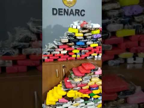 Mais de 220 quilos de drogas são apreendidos pela polícia