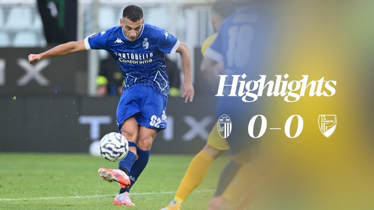 Highlights Ascoli-Pianese 0-0