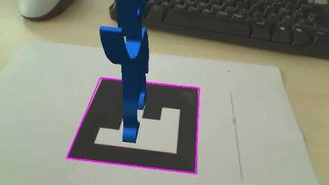 Marker-based tracking with OpenTL