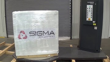 R52541 Wulftec WSML 150 S Low Profile Stretch Wrapper SIGMA Equipment