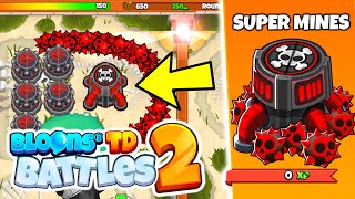 BLOONS TD BATTLES 2 LATEGAME :: SUPER MINES IS OP? (Bloons TD Battles 2) by TrippyPepper 285,500 views 2 years ago 16 minutes