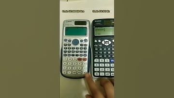 Solving speed test Casio fx-911 ES plus VS Casio fx-911 EX | Calculator