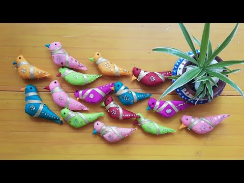 DIY cloth bird/Rajastani