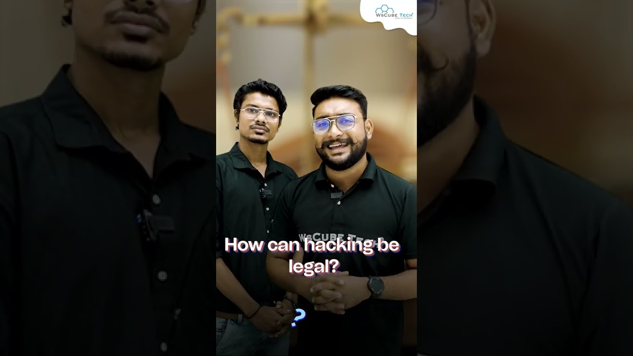 ⁣Ethical Hacking is Legal?? 🤫 | Ethical Hacker Career Explained in 60 Seconds!