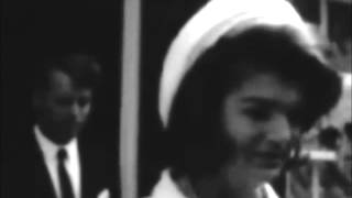 May 14, 1965 - Jacqueline Kennedy and family leaving for Runnymede, Surrey