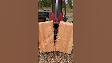 Best Firewood Split Crack Ever? #satisfying #asmr #asmrsounds