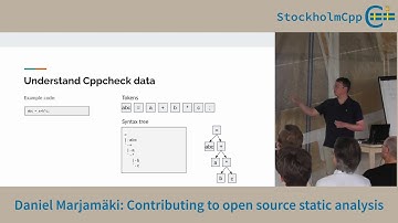Daniel Marjamäki: Contributing to open source static analysis