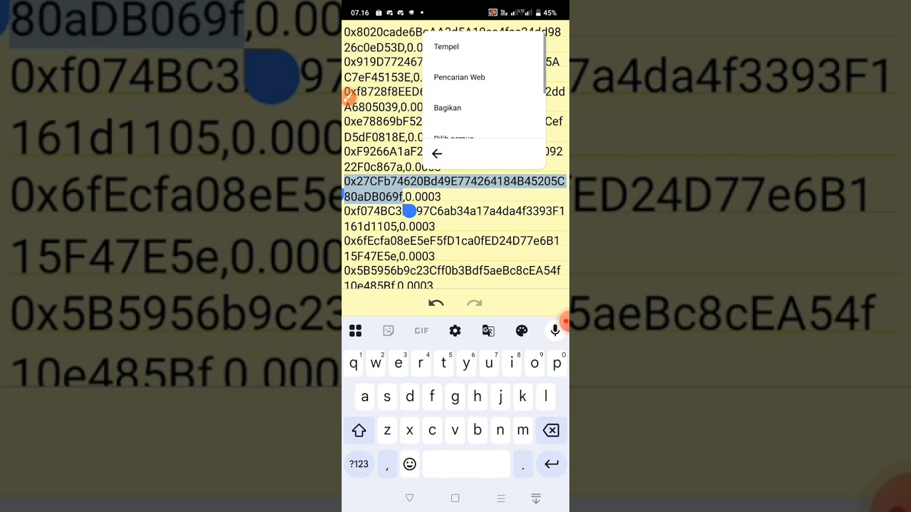 CARA TRANSFER CRYPTO SECARA MASSAL DI TOKEN POCKET