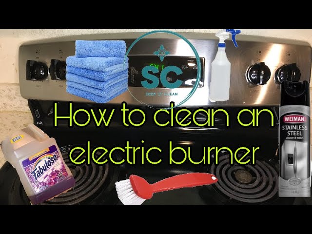 How to Clean Electric Coil Burners