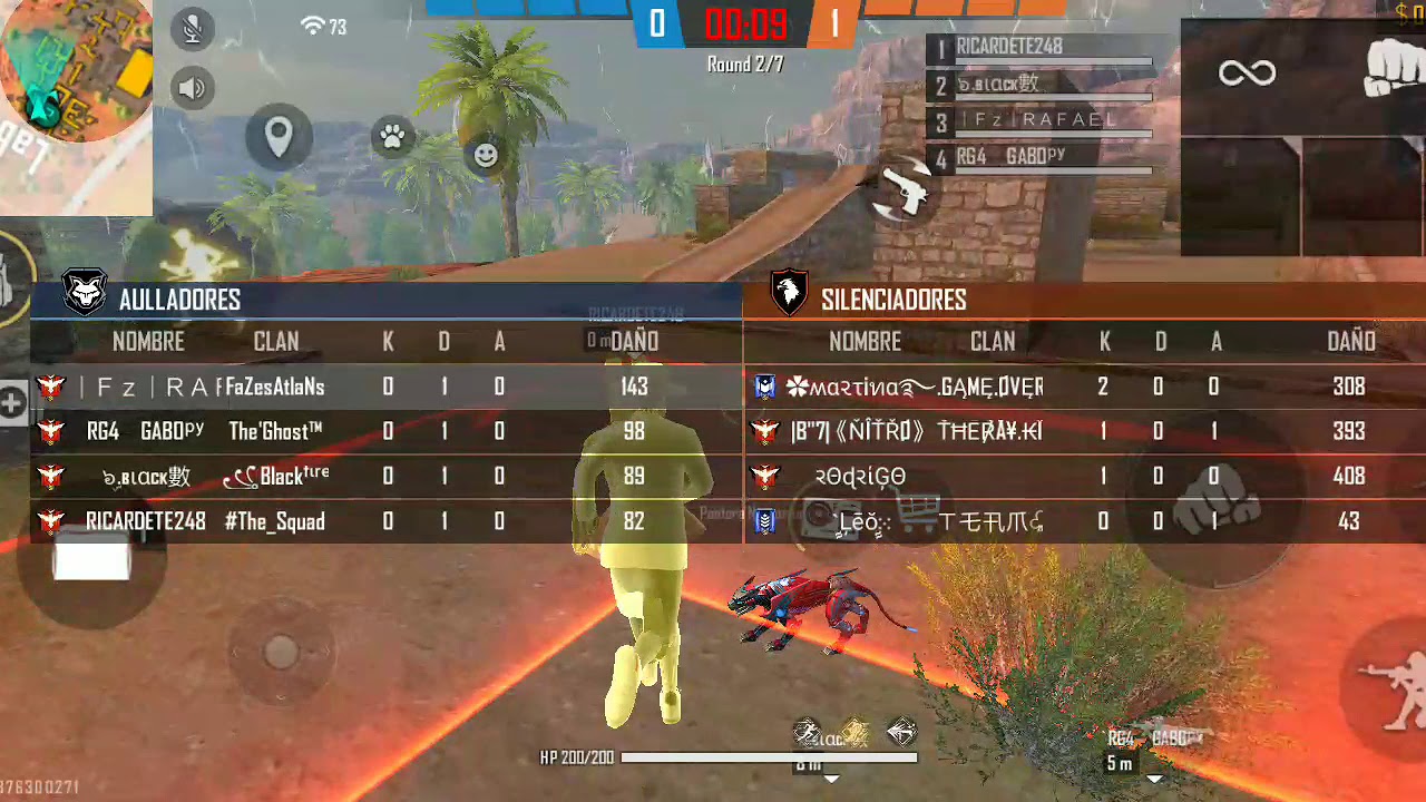 Partida DE-CLASIFICATORIA FREE FIRE - YouTube