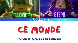{Ai Cover} Ninjago Ai Cover Steph (My Oc) Lloyd - Ce Monde Org By Lou Deleuze Color Coded 