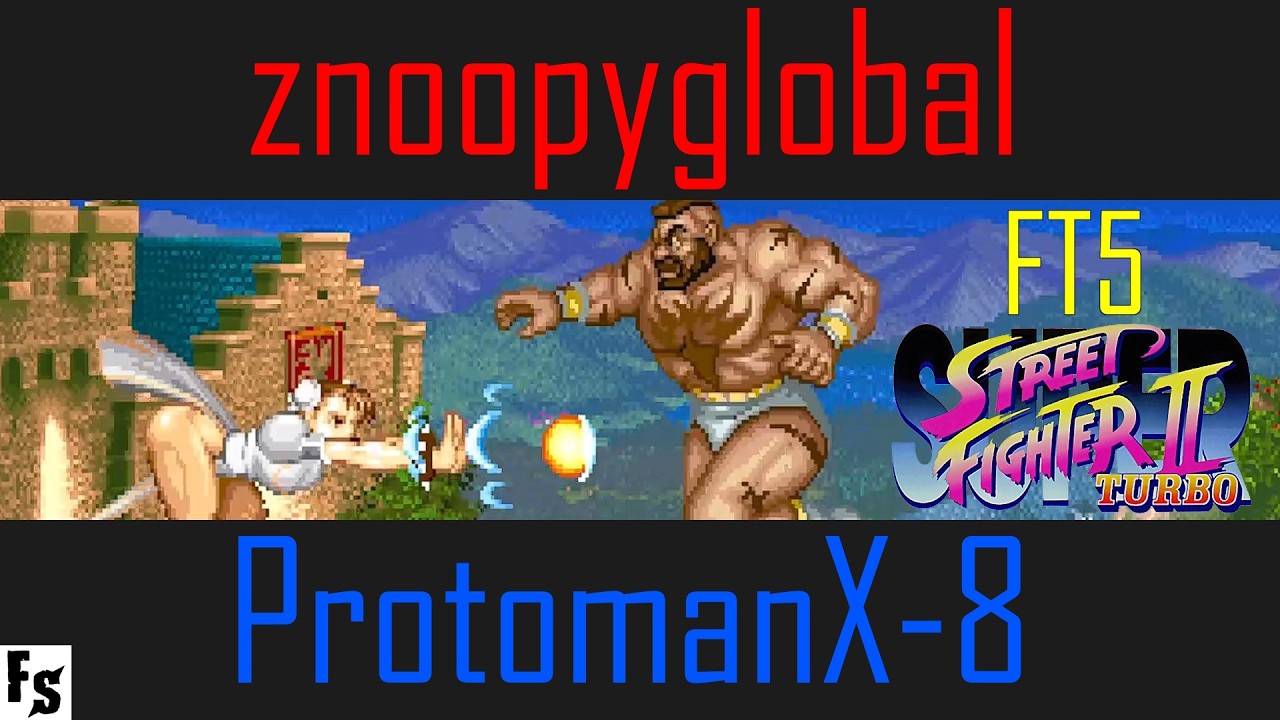 Super Street Fighter 2 Turbo - znoopyglobal [Chun-Li] vs ProtomanX