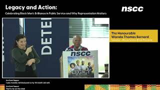 Legacy and Action presentation with Senator Wanda Thomas Bernard