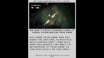 100 Video Game Design Tips & Tricks: 22 #gaming #gamedesign #gaming #silksong #gamedesigning