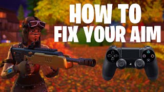 How to FIX YOUR CONTROLLER AIM in Fortnite Chapter 4 @UpshallGames