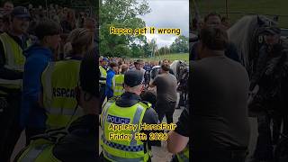 RSPCA get it wrong & Police help drunk woman home, Friday 4th Appleby HorseFair '26 #viral #shorts