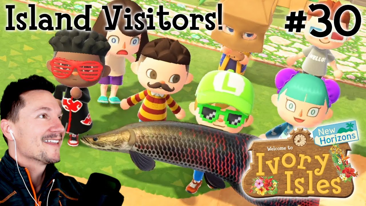 Island Visitors: Animal Crossing New Horizons Gameplay Part 30 - YouTube