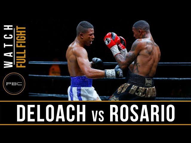 DeLoach vs Rosario Full Fight: May 26, 2018 