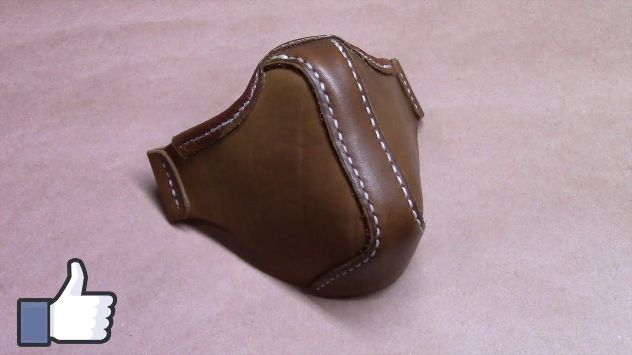 Leather 2020 "Everyday" Mask Dieselpunk.ro Pattern YouTube