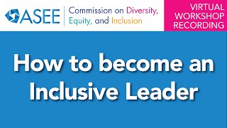 How to Become an Inclusive Leader