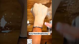 😱Try This Instant Hand & Feet Brightening Pack#shorts #skincare #ytshorts#viral #beauty #viralshort
