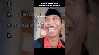 Ranking Momen Nyanyi Malah Ketawa