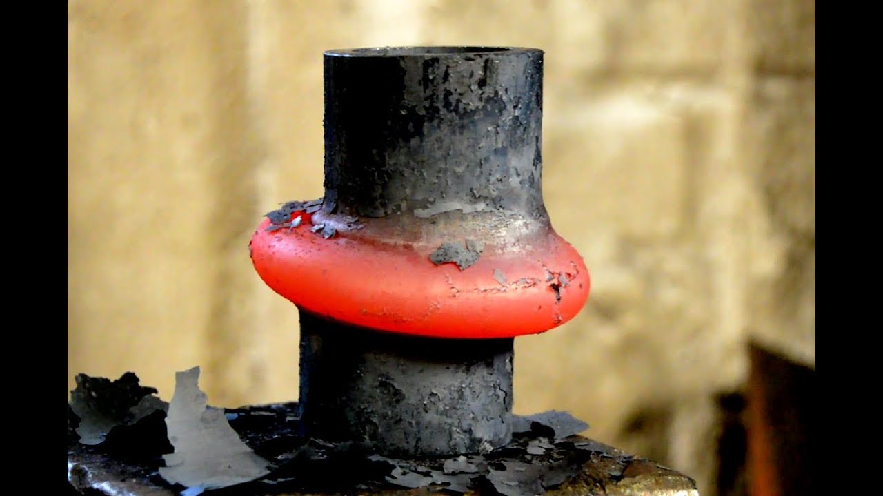 STEEL PIPES vs. 40 TON PRESS