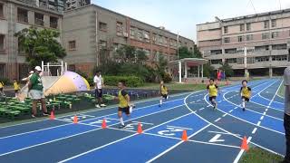 二年級80M短跑_男@1091120體育表演會彩排終點線