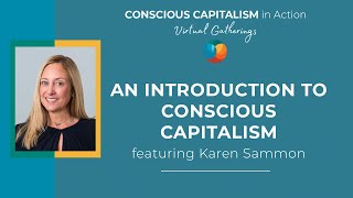 Conscious capitalism, inc. works to share our business philosophy and
how it is put into action at businesses around the world with 2020
virtual gatherin...