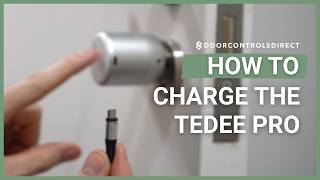 How to Charge the Tedee PRO Smart Lock | Step-by-Step Guide