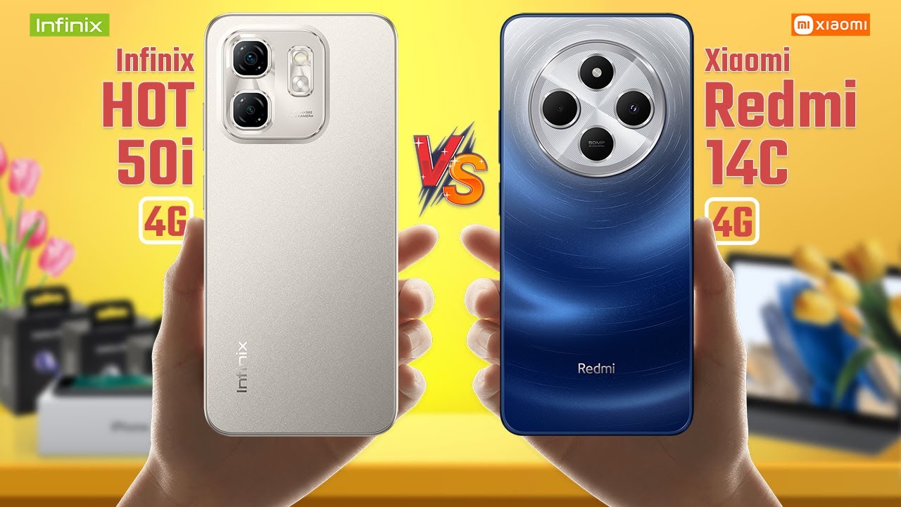 Infinix HOT 50i Vs Redmi 14C | Full Comparison 🔥 Which One Is Best ...