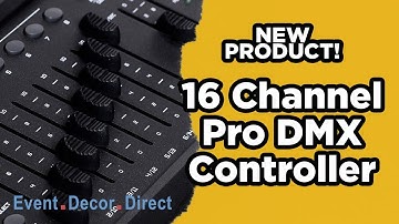 16 Channel Pro DMX Controller | Event Decor Direct