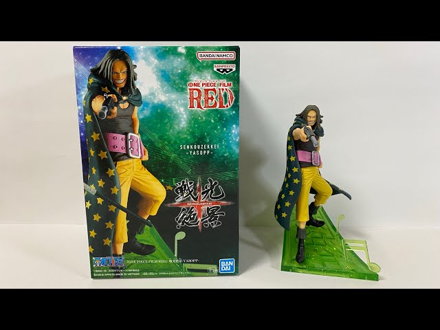 ONE PIECE FILM RED YASOPP Senko Zekkei Figure | Unboxing & Details