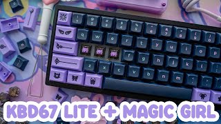 KBD67 Lite DIY Keyboard Kit   DSA Dark Magic Girl