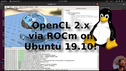 How to install OpenCL 2.x via ROCm 3.3 on Ubuntu 19.10 + Mesa Driver for AMD GPU