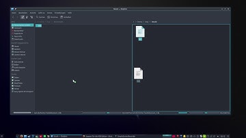 kde drag and drop zäh