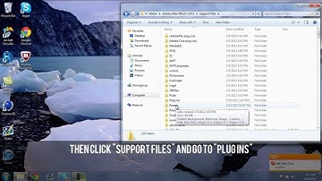 How to Transfer Plugins from After Effects CS5.5 to CS6. [Easy]