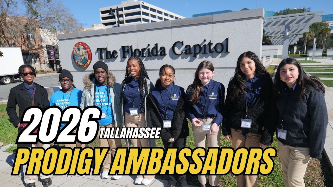 Prodigy Youth Ambassador Trip to Tallahassee 2026 | Meeting Florida State Leaders at the Capitol
