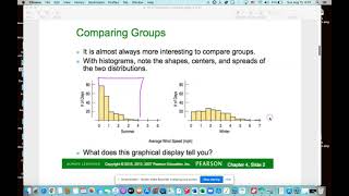 AP Statistics Ch 4 Comparing Data