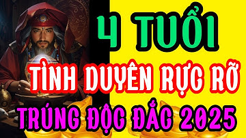 Tử Vi Hàng Ngày, 4 Con Giáp Tình Duyên Nở Rộ, Trúng Số Độc Đắc Trong Năm 2025