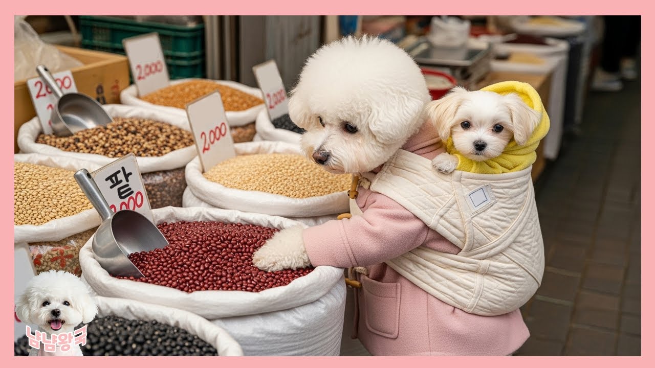 추억의 팥죽 만들기 | 냠냠이의 육아일기 9편